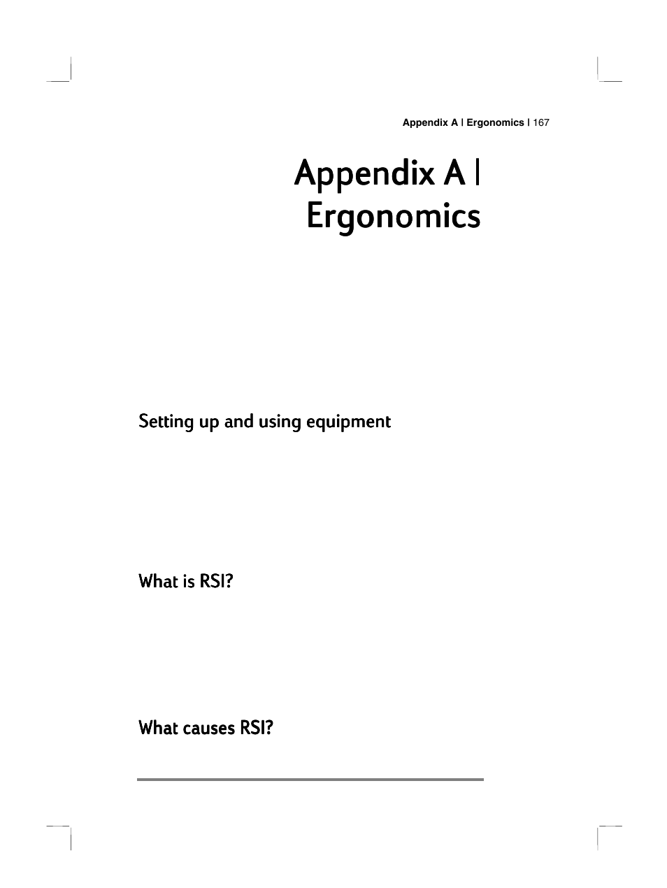 Appendix a | HP 700 Series User Manual | Page 171 / 204