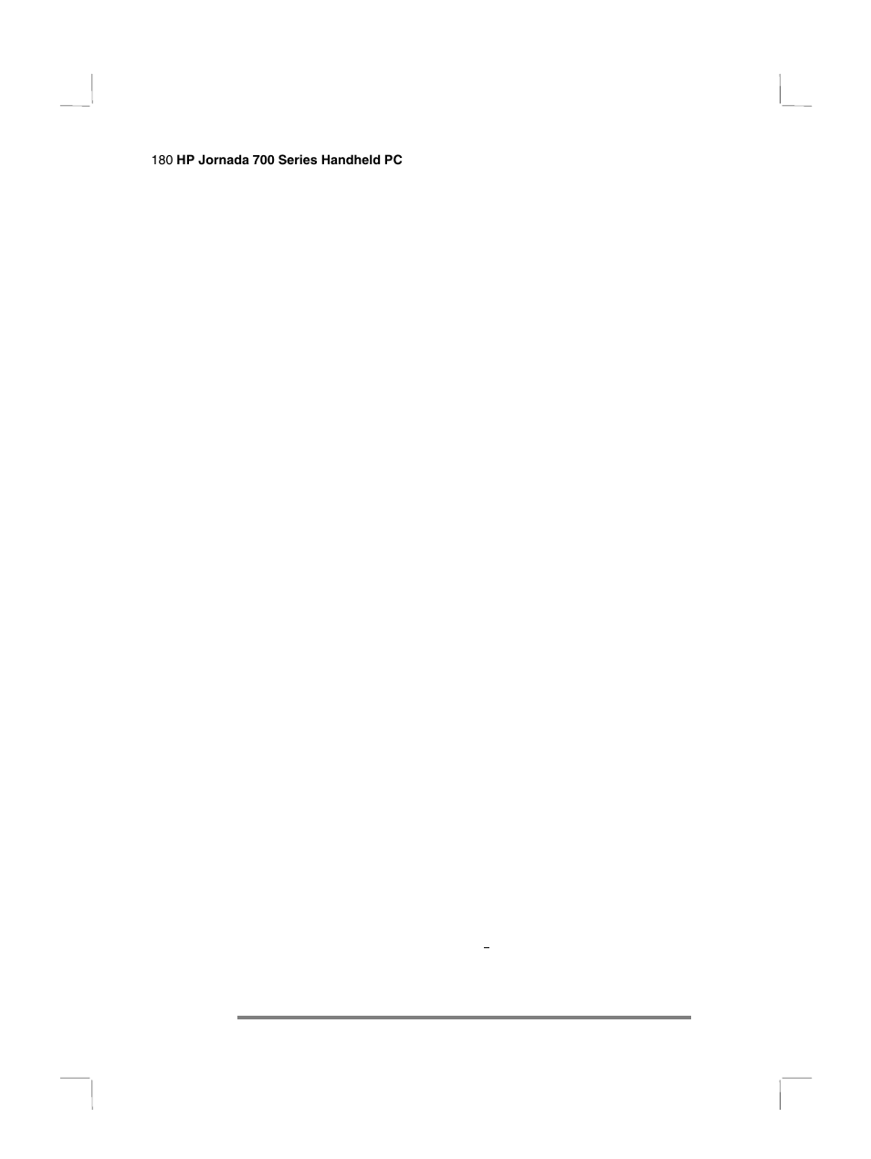 HP 700 Series User Manual | Page 184 / 204