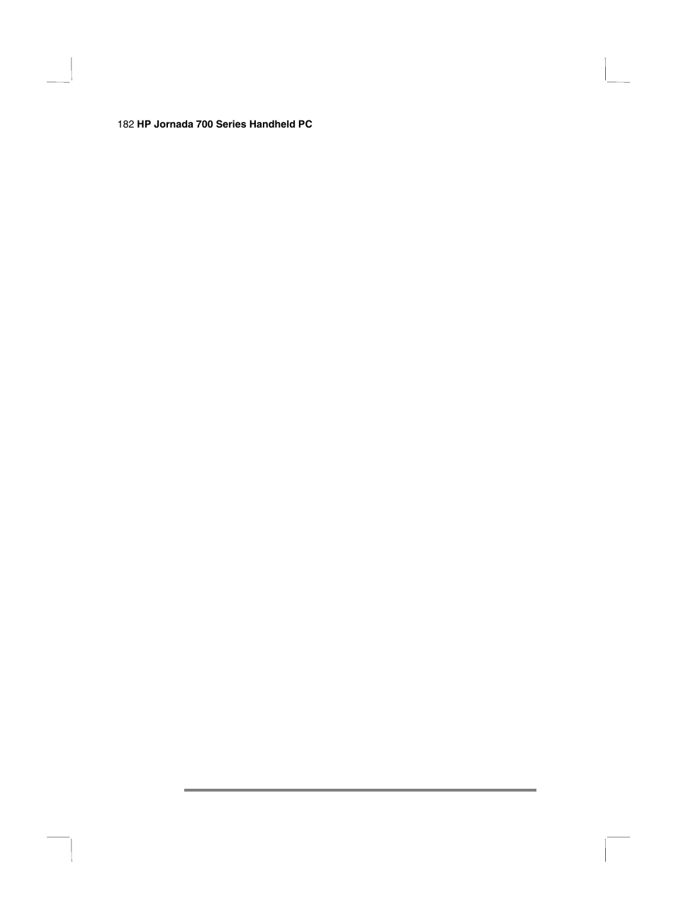 HP 700 Series User Manual | Page 186 / 204