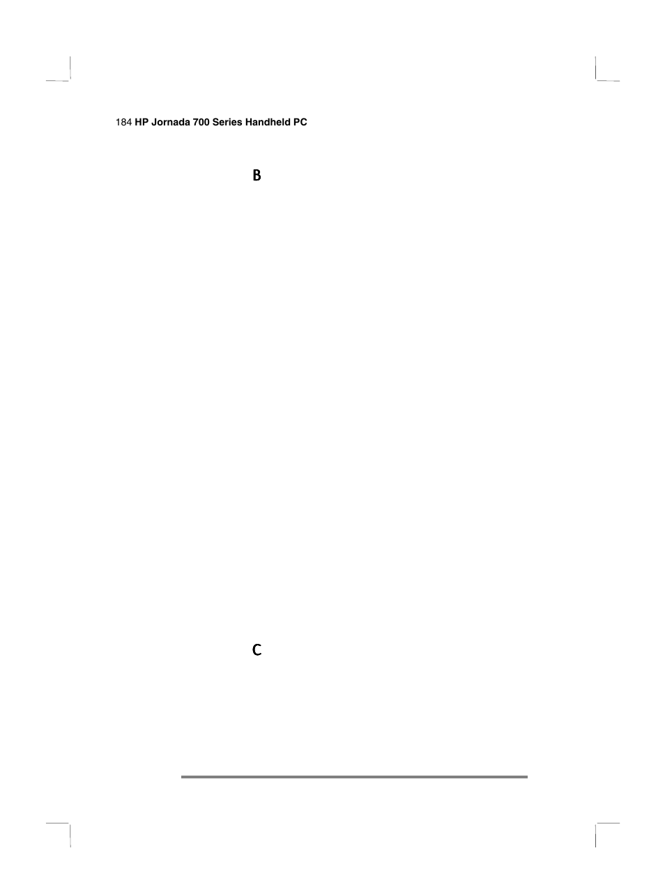 HP 700 Series User Manual | Page 188 / 204