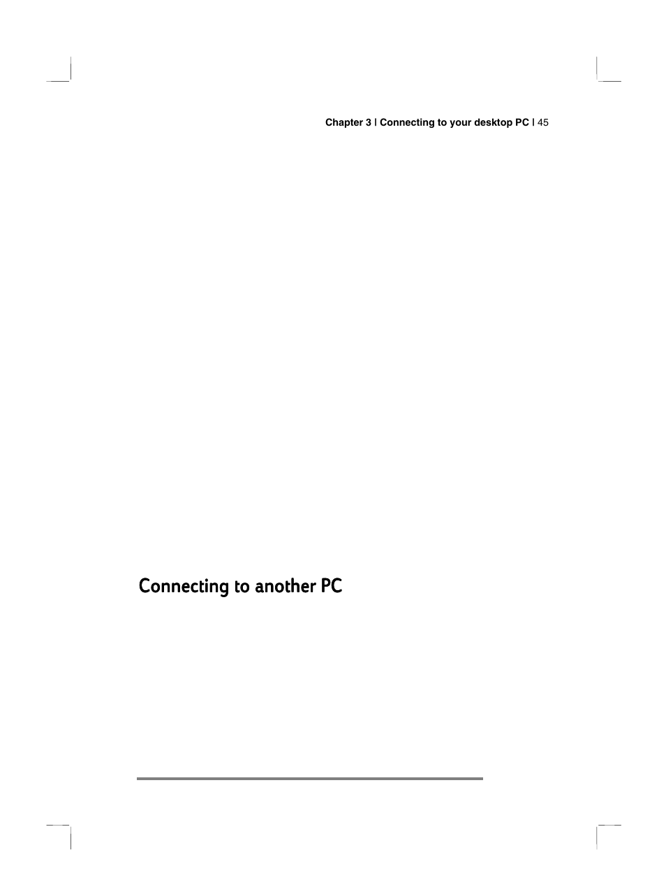 Connecting to another pc | HP 700 Series User Manual | Page 49 / 204