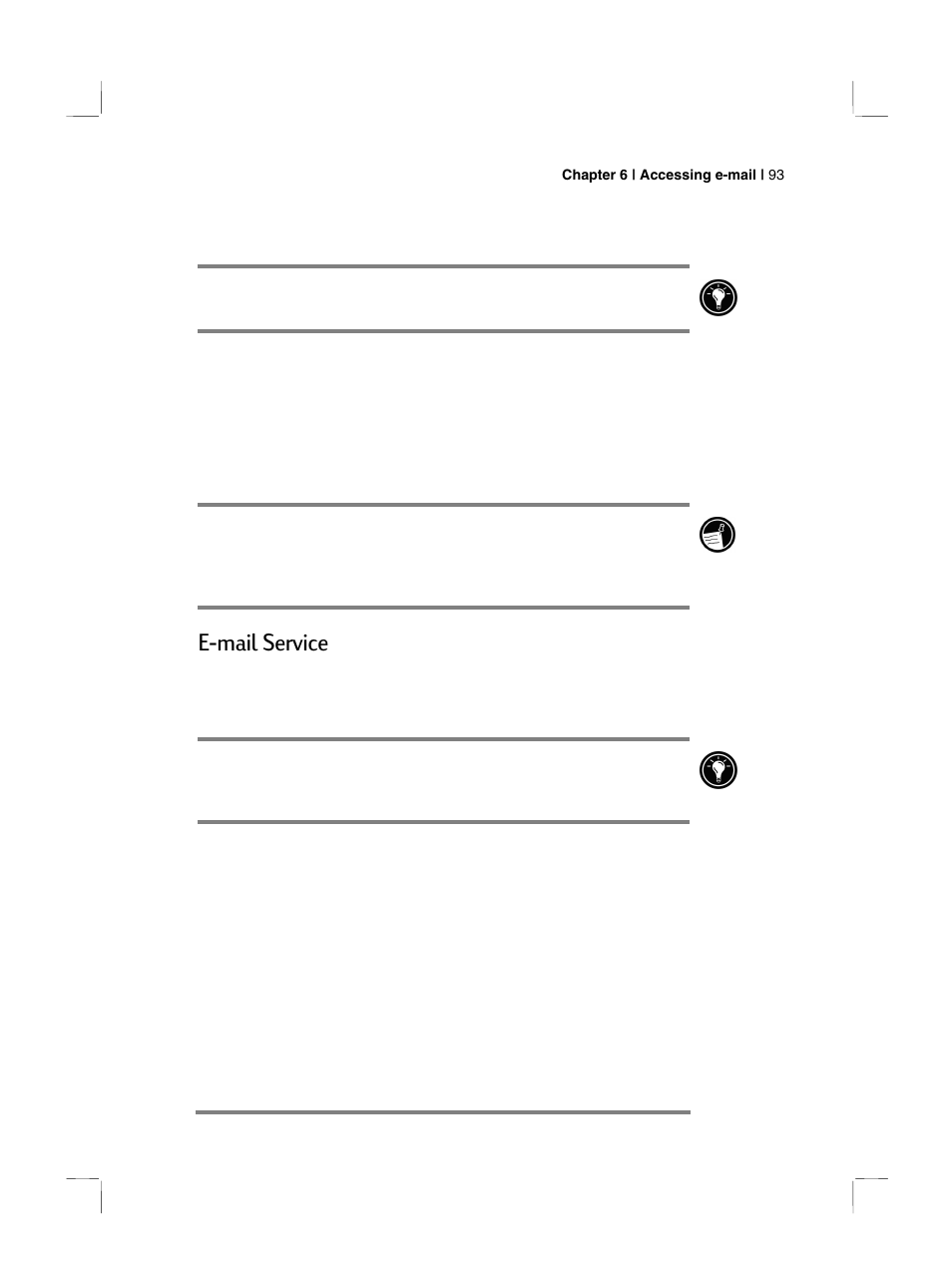 E-mail service | HP 700 Series User Manual | Page 97 / 204