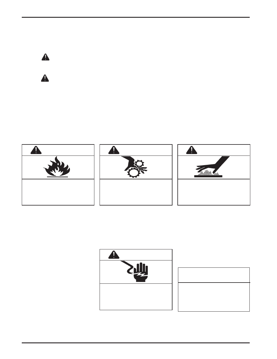 Safety precautions, Warning, Caution | HP 18-26 User Manual | Page 2 / 20