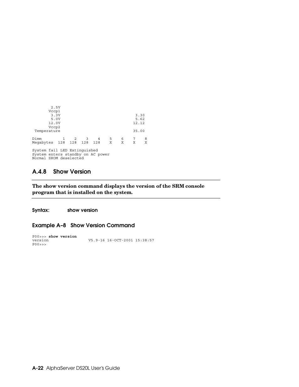 HP DS20L User Manual | Page 110 / 152