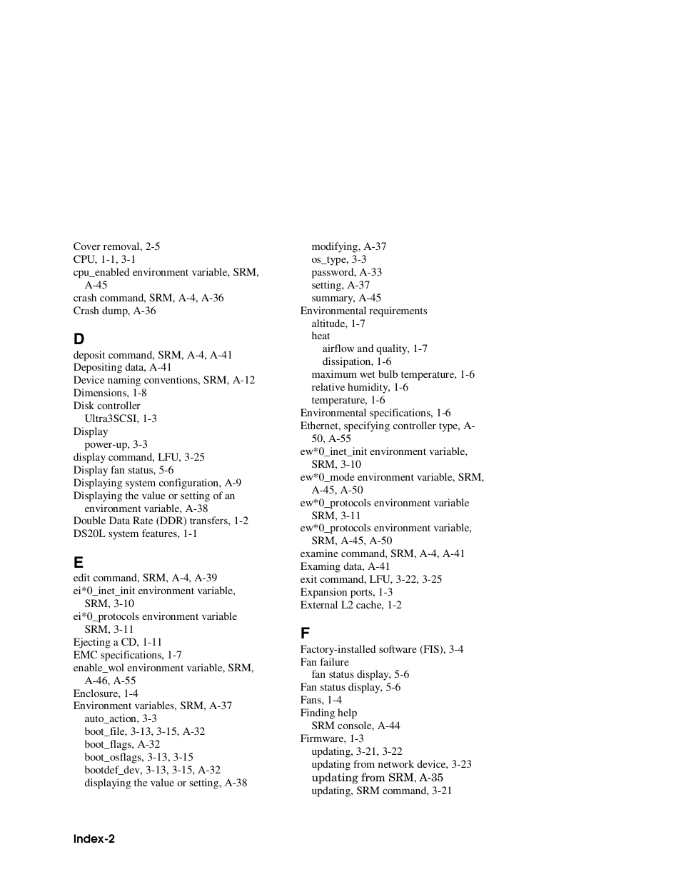 HP DS20L User Manual | Page 146 / 152