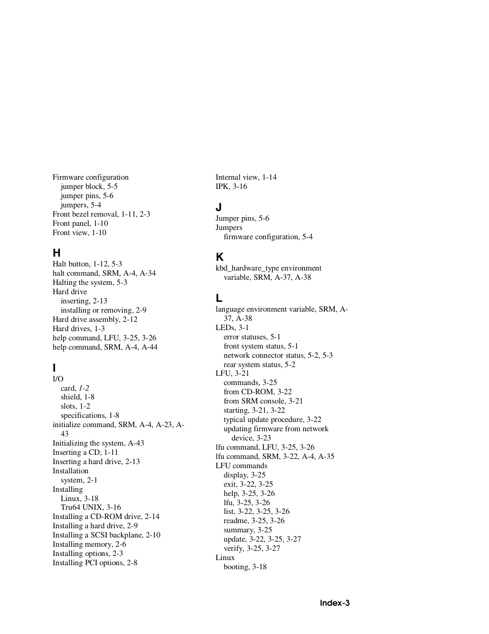 HP DS20L User Manual | Page 147 / 152