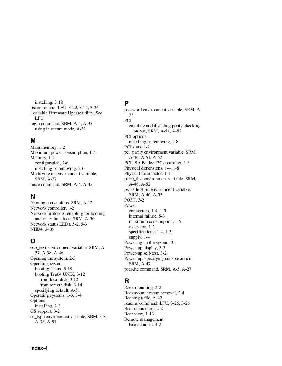 HP DS20L User Manual | Page 148 / 152
