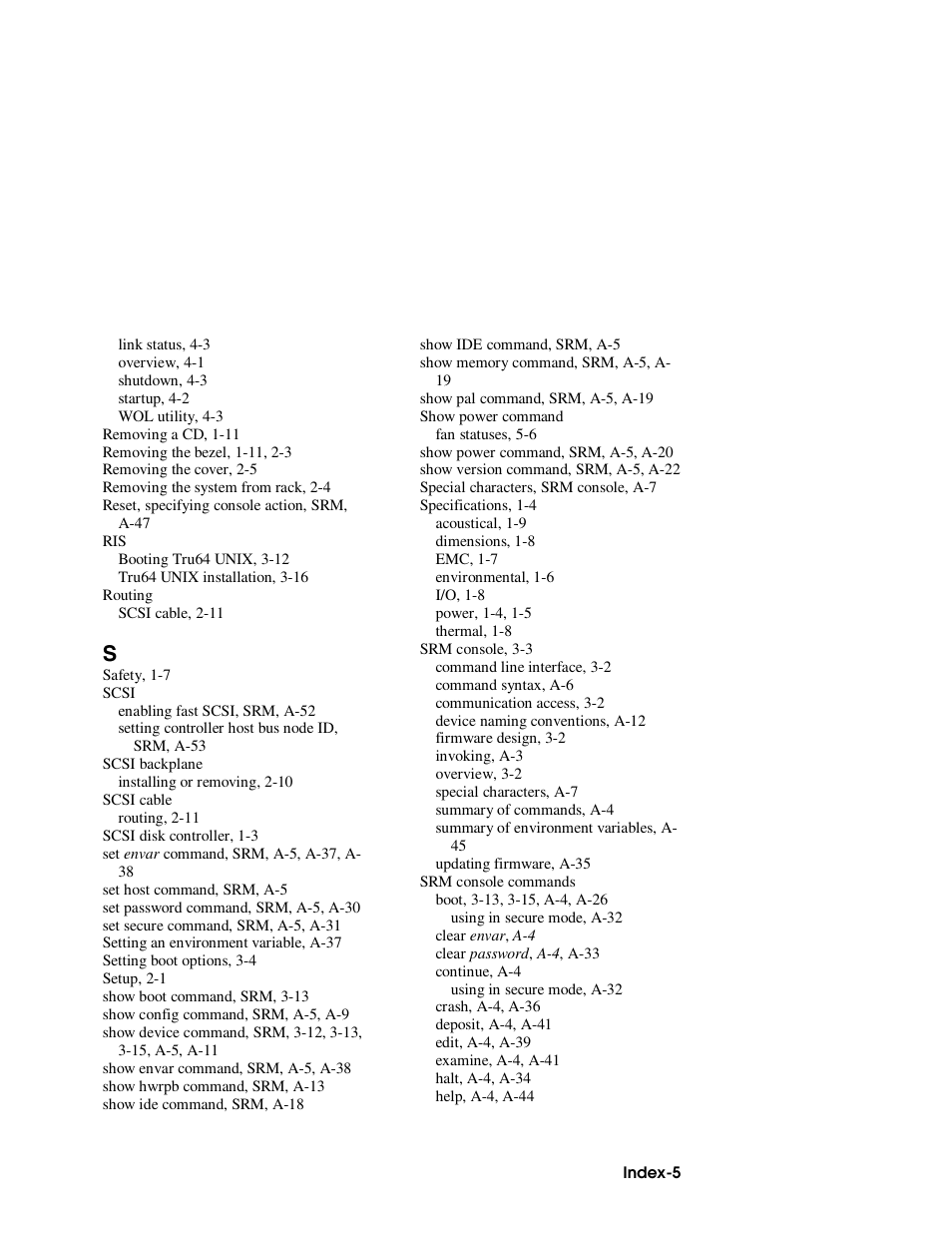 HP DS20L User Manual | Page 149 / 152