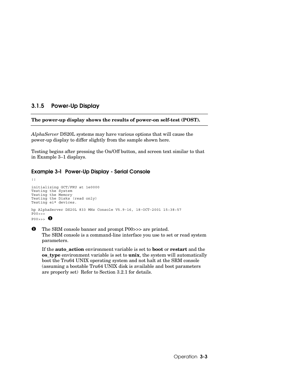 HP DS20L User Manual | Page 47 / 152