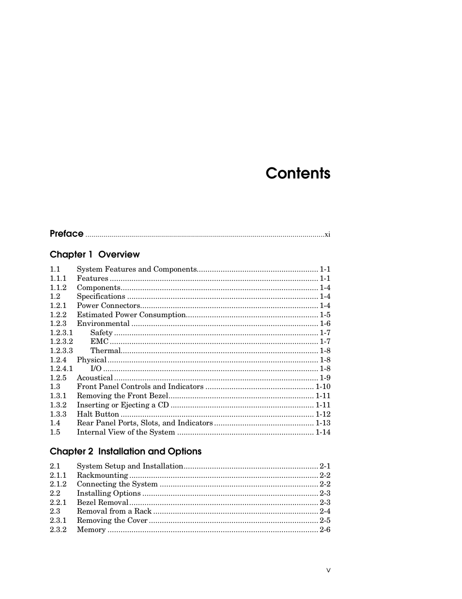 HP DS20L User Manual | Page 5 / 152