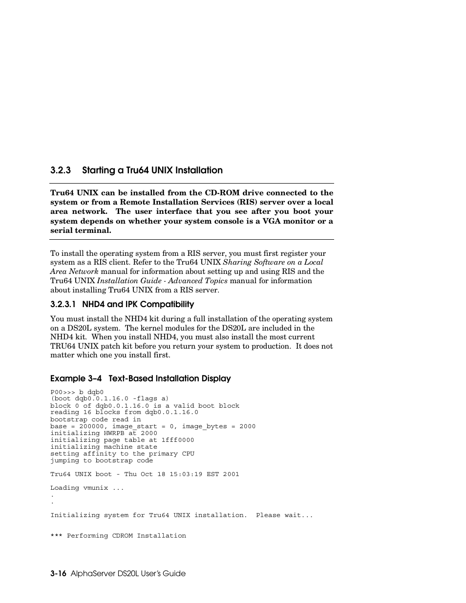HP DS20L User Manual | Page 60 / 152