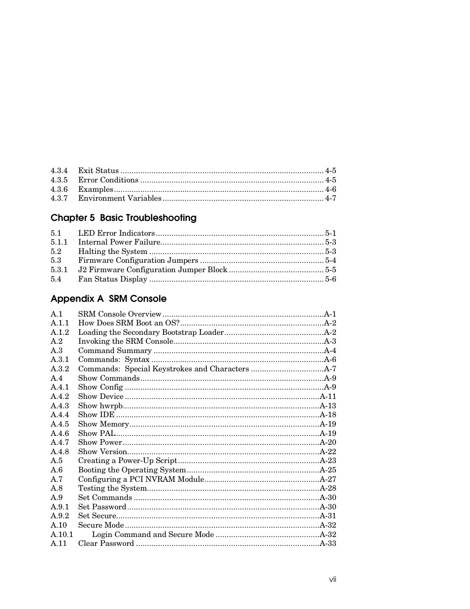 HP DS20L User Manual | Page 7 / 152
