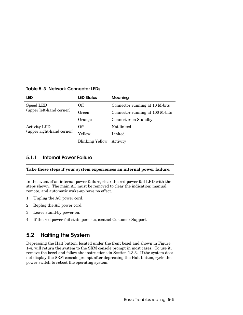2 halting the system | HP DS20L User Manual | Page 83 / 152