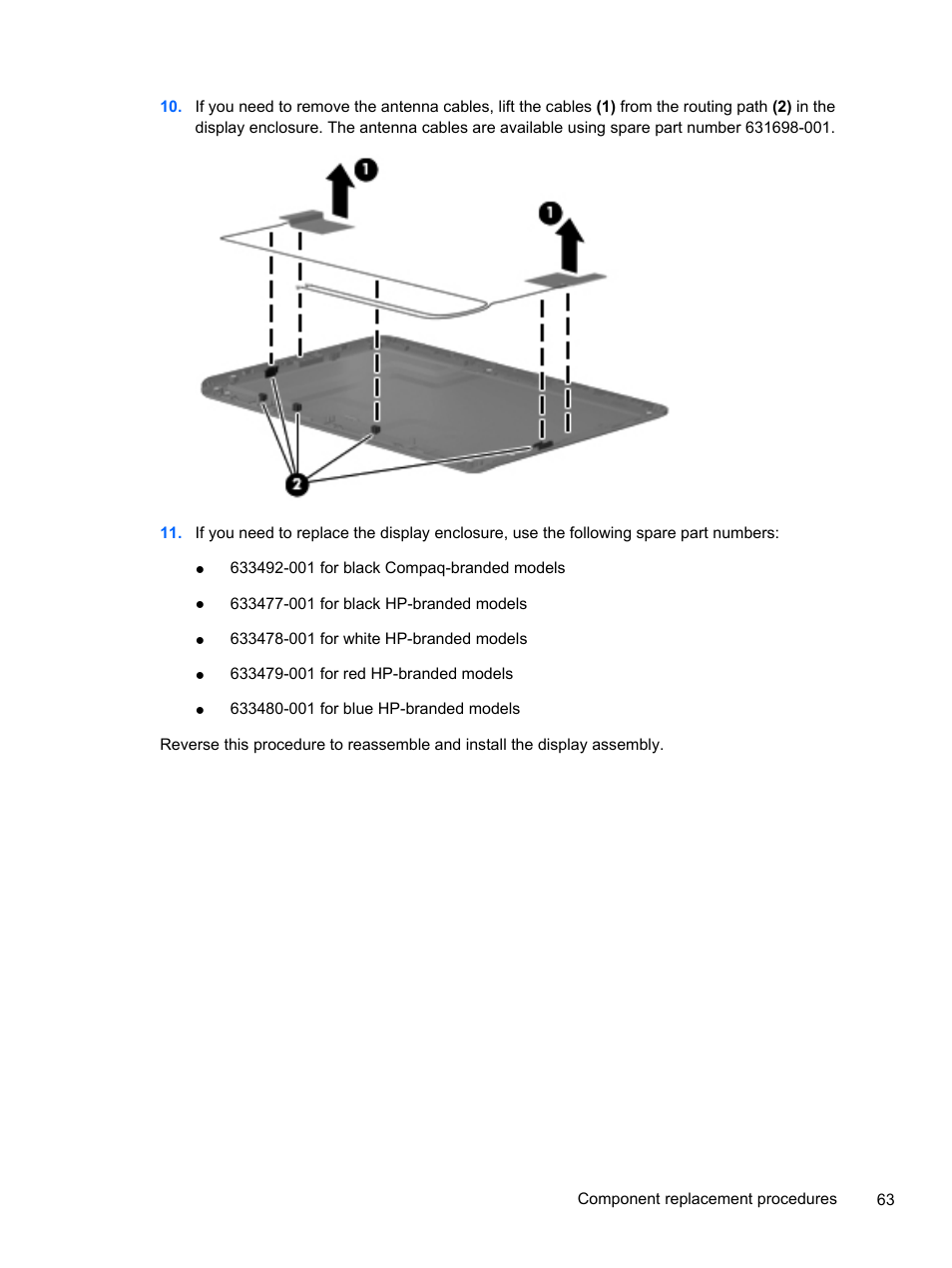 HP 1103 User Manual | Page 71 / 101