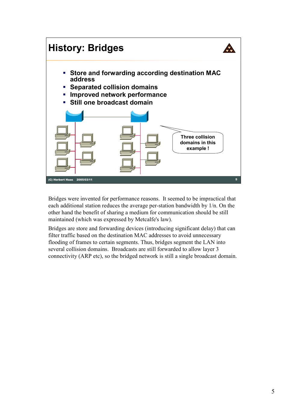 History: bridges | HP 180 Degree Turn User Manual | Page 5 / 24