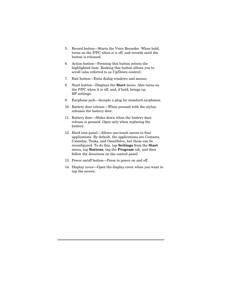HP Jornada 420 User Manual | Page 13 / 146