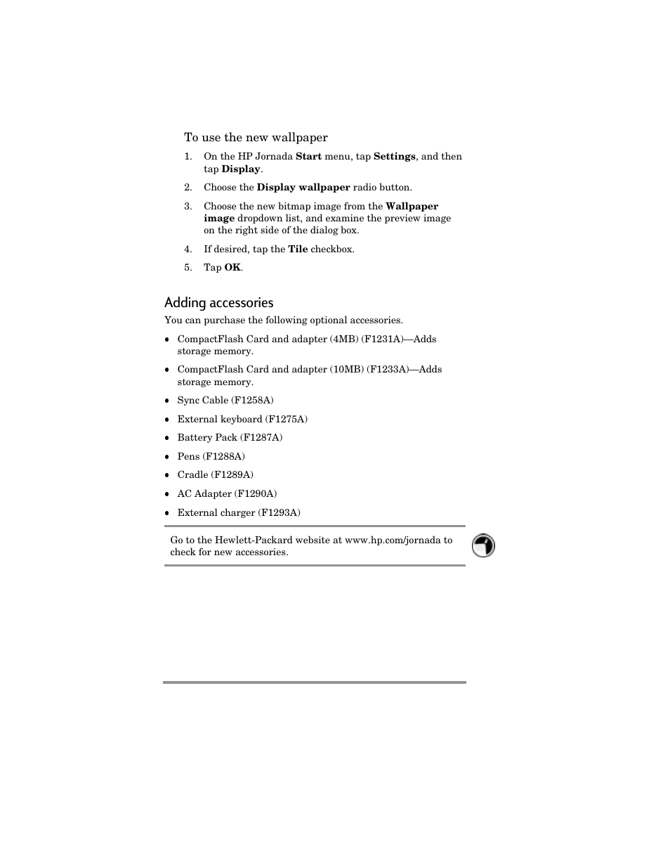 Adding accessories | HP Jornada 420 User Manual | Page 95 / 146