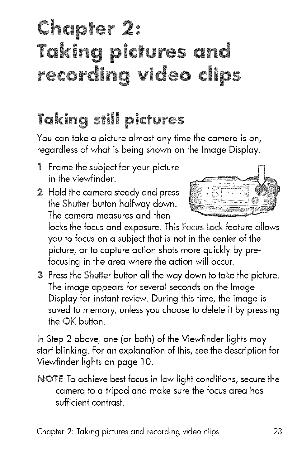 Taklnq still pictures | HP 730 User Manual | Page 21 / 115