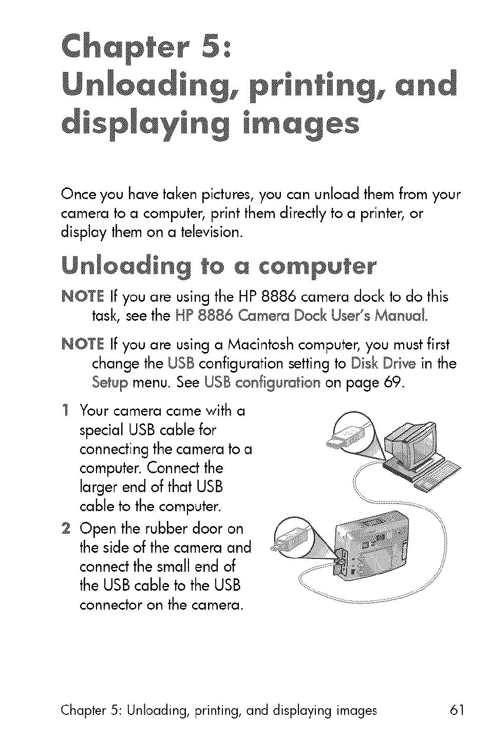 Ijriioading fo a computer | HP 730 User Manual | Page 59 / 115