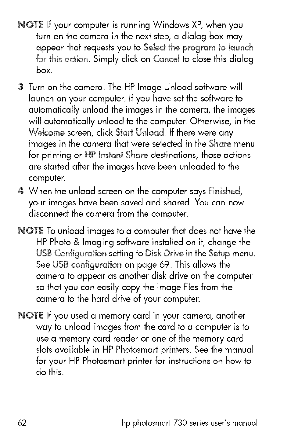 HP 730 User Manual | Page 60 / 115