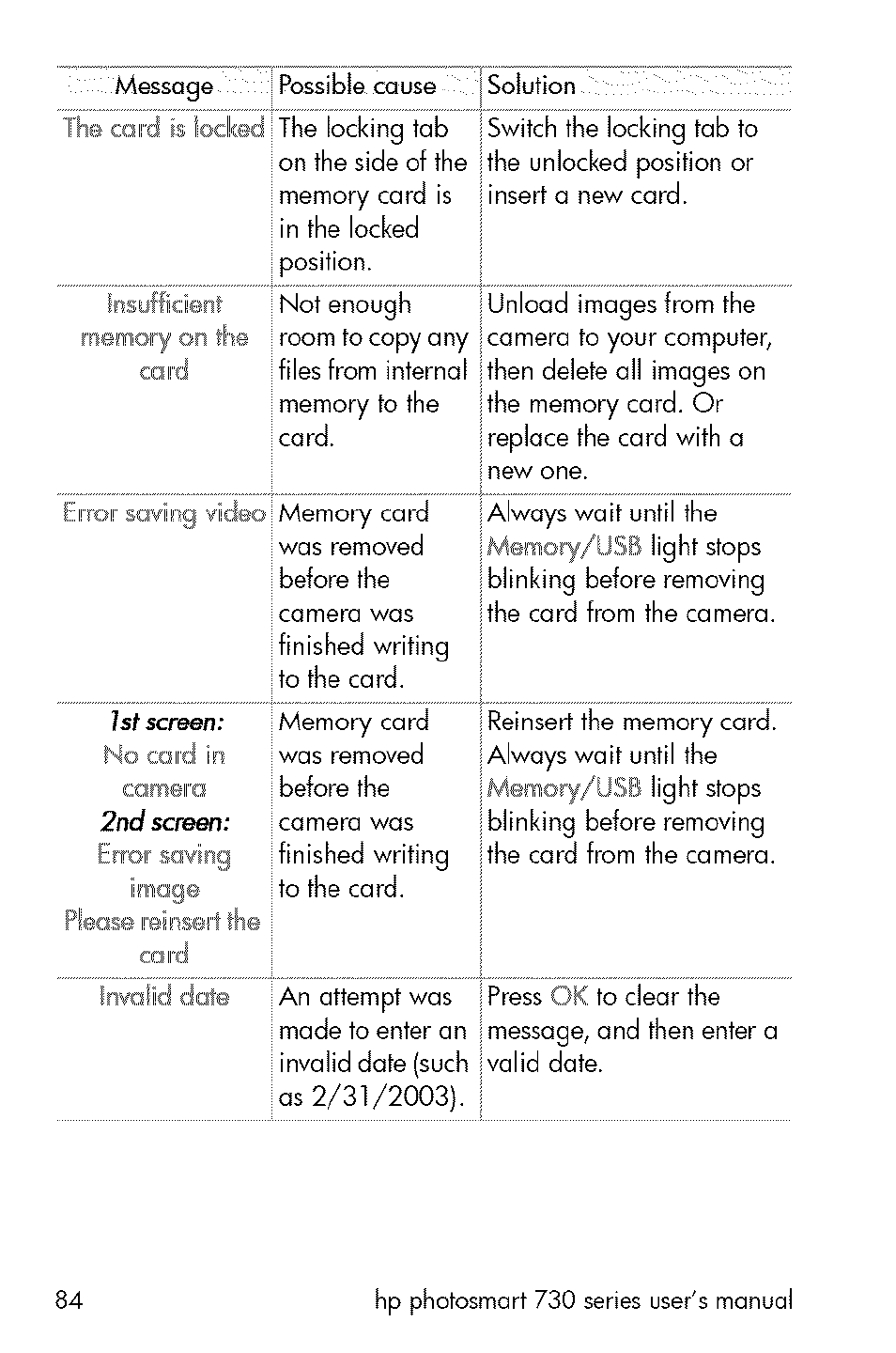 HP 730 User Manual | Page 82 / 115