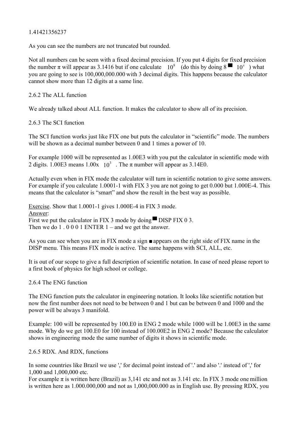 HP 42S User Manual | Page 7 / 33