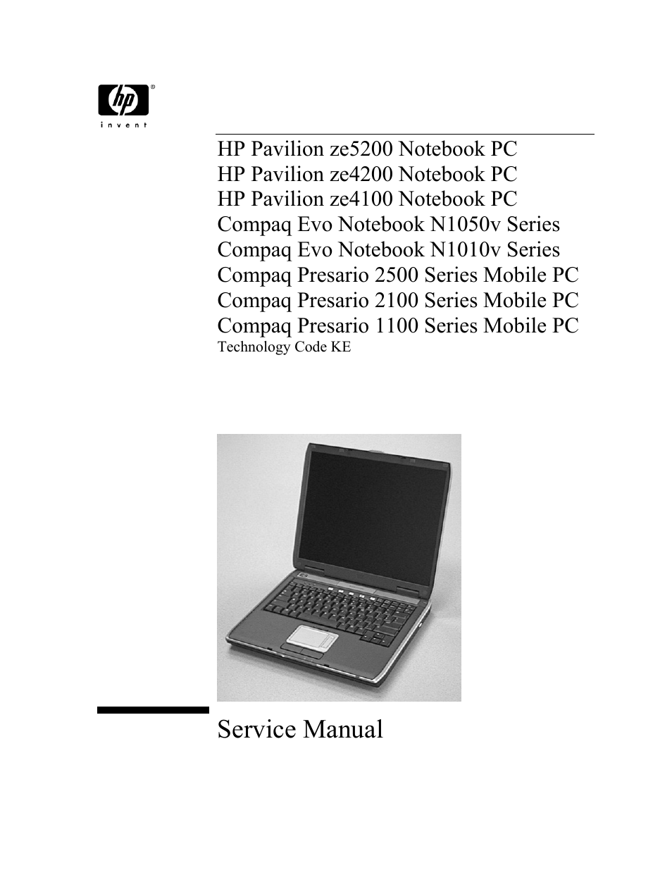 HP ze4200 User Manual | 126 pages