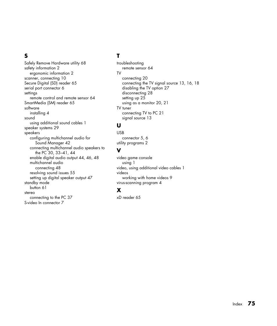 HP Getting Started Guide User Manual | Page 79 / 80
