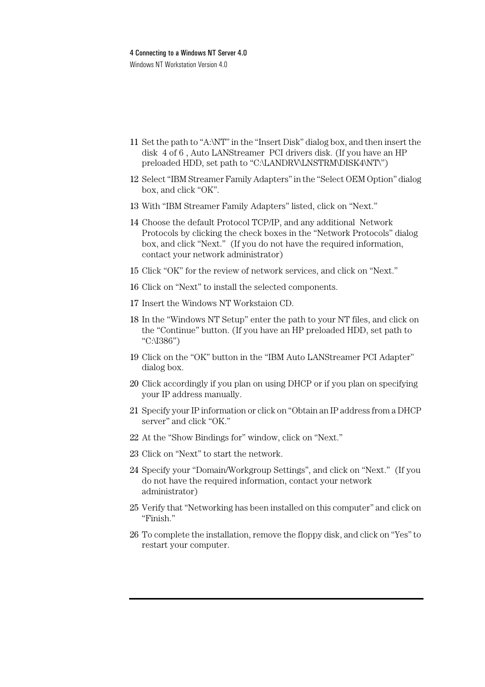 HP 04H8095 User Manual | Page 20 / 28