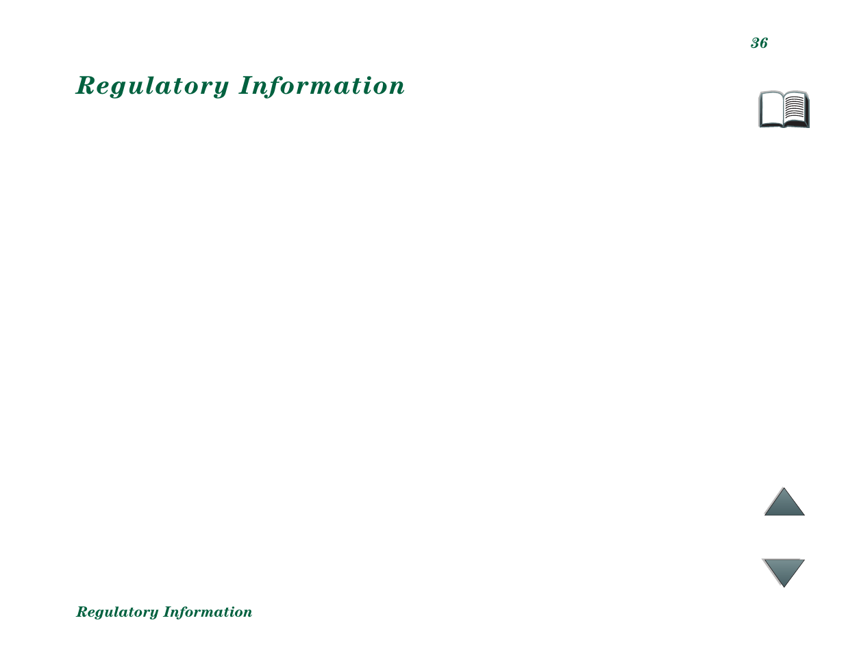 Regulatory information | HP C4779x User Manual | Page 36 / 37