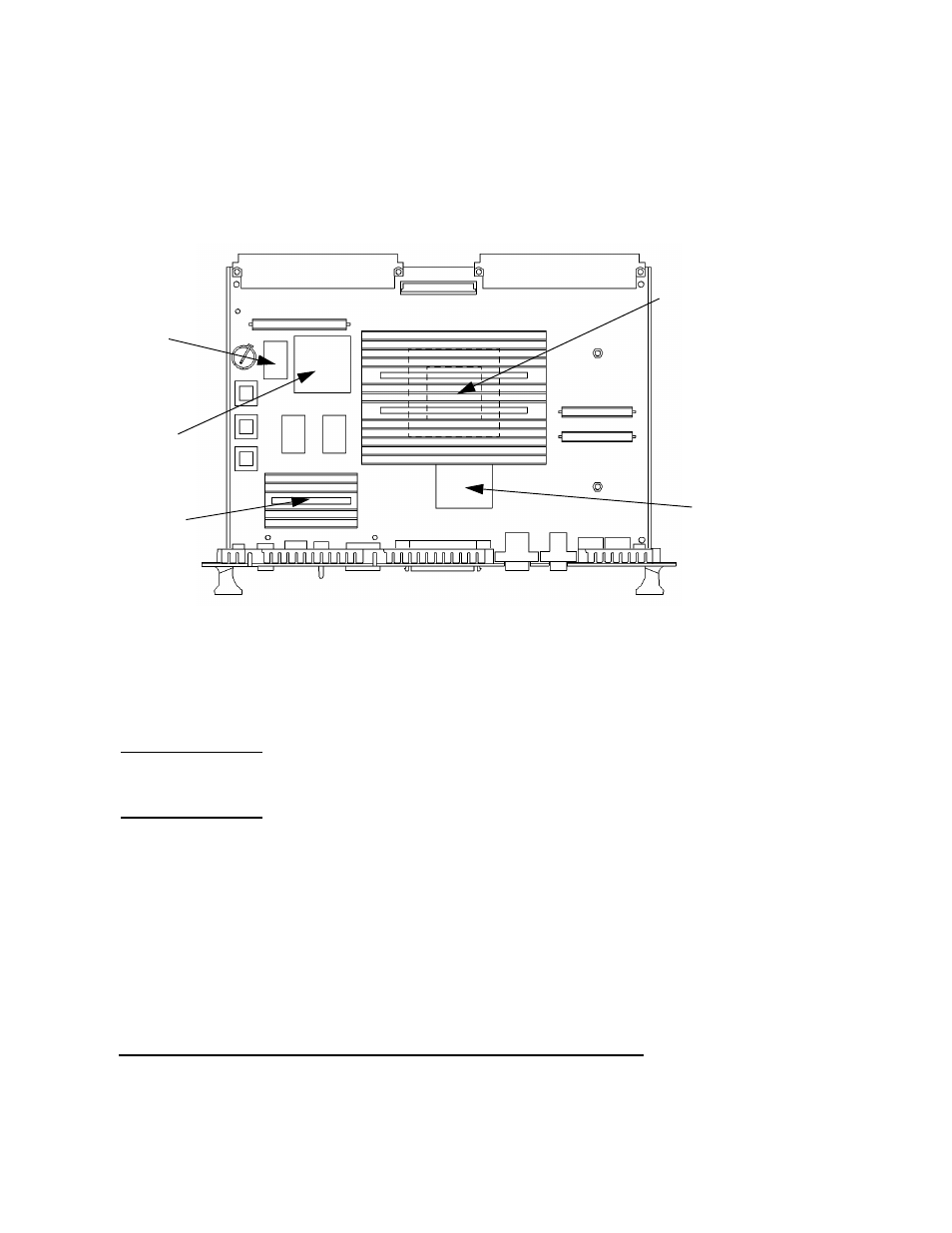 Model 744 board computer (top view) 1-12 | HP 744 User Manual | Page 34 / 154