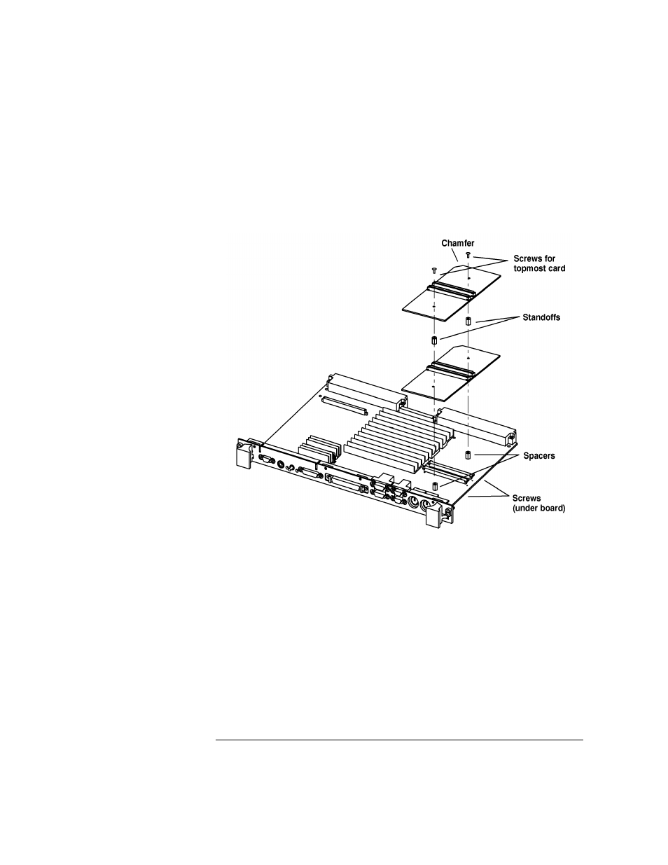 Ram card removal, Installing ram cards 2-7 | HP 744 User Manual | Page 47 / 154