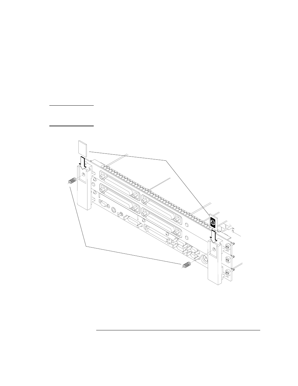 Installing the springs and labels 2-23 | HP 744 User Manual | Page 63 / 154