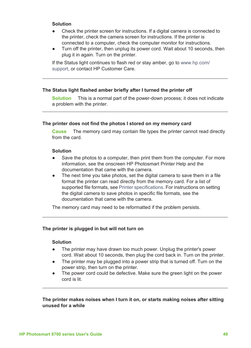 HP 8700 User Manual | Page 53 / 83