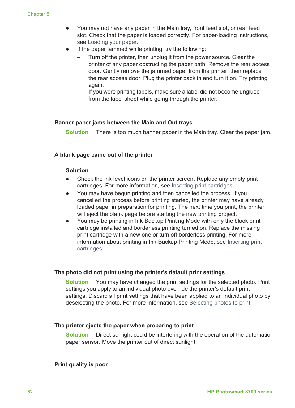 HP 8700 User Manual | Page 56 / 83