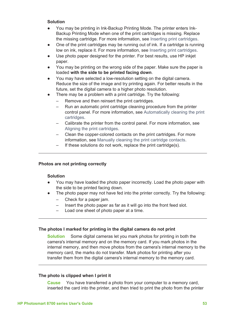 HP 8700 User Manual | Page 57 / 83