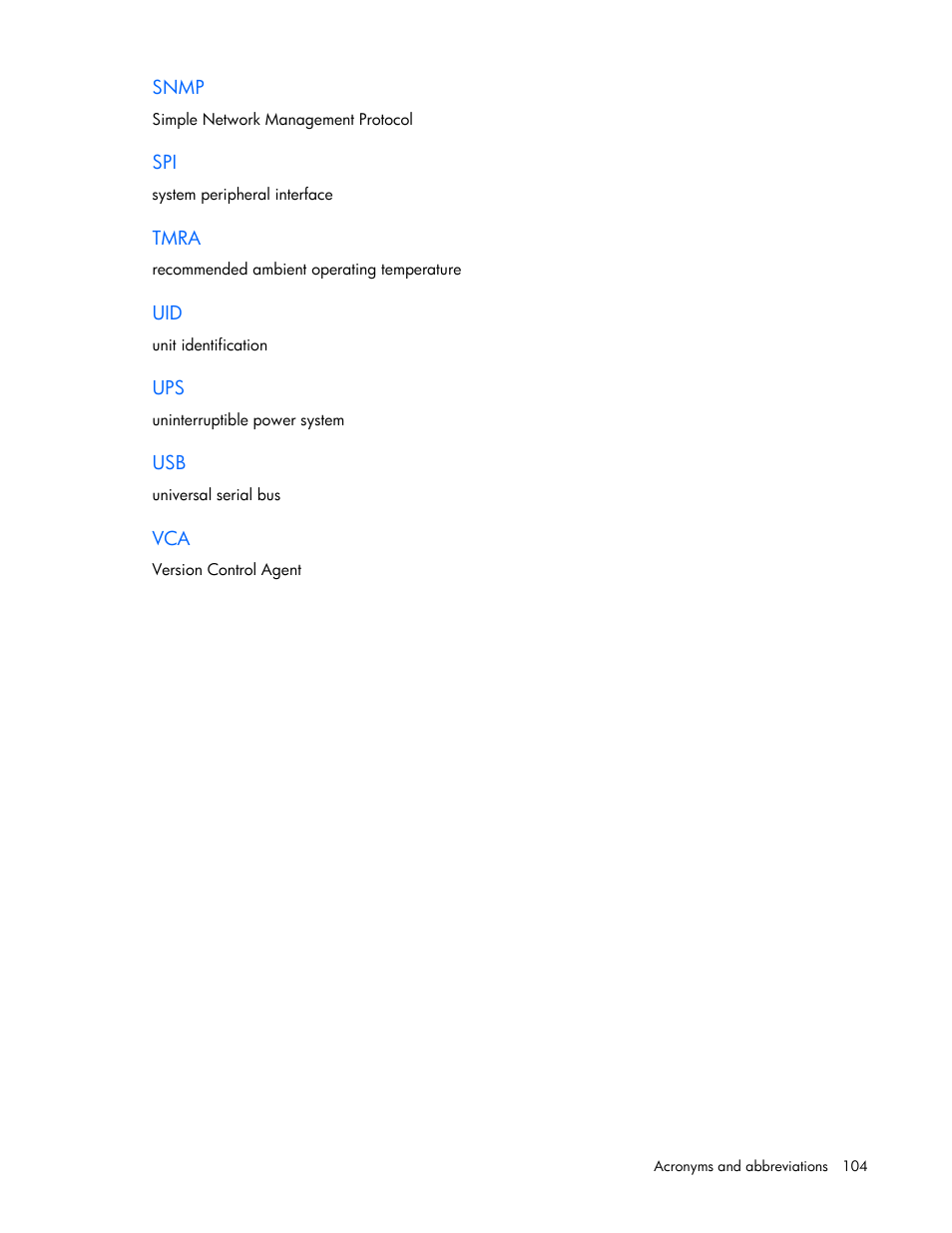 HP DL580 User Manual | Page 104 / 108