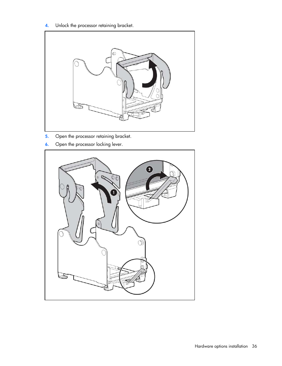 HP DL580 User Manual | Page 36 / 108