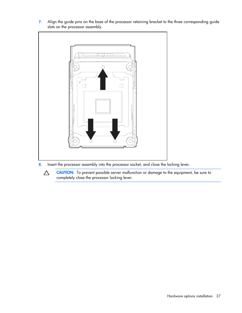 HP DL580 User Manual | Page 37 / 108