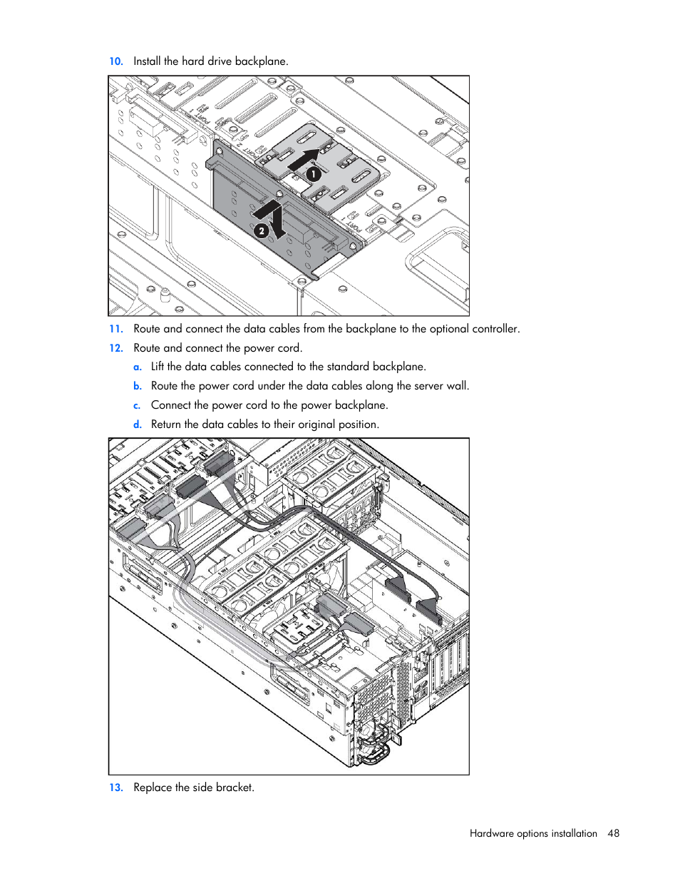 HP DL580 User Manual | Page 48 / 108