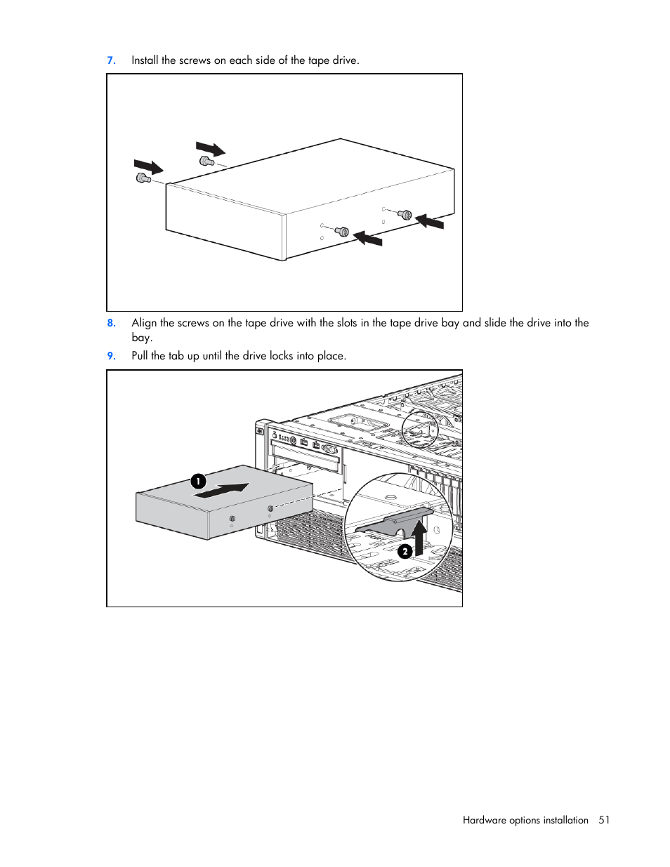 HP DL580 User Manual | Page 51 / 108