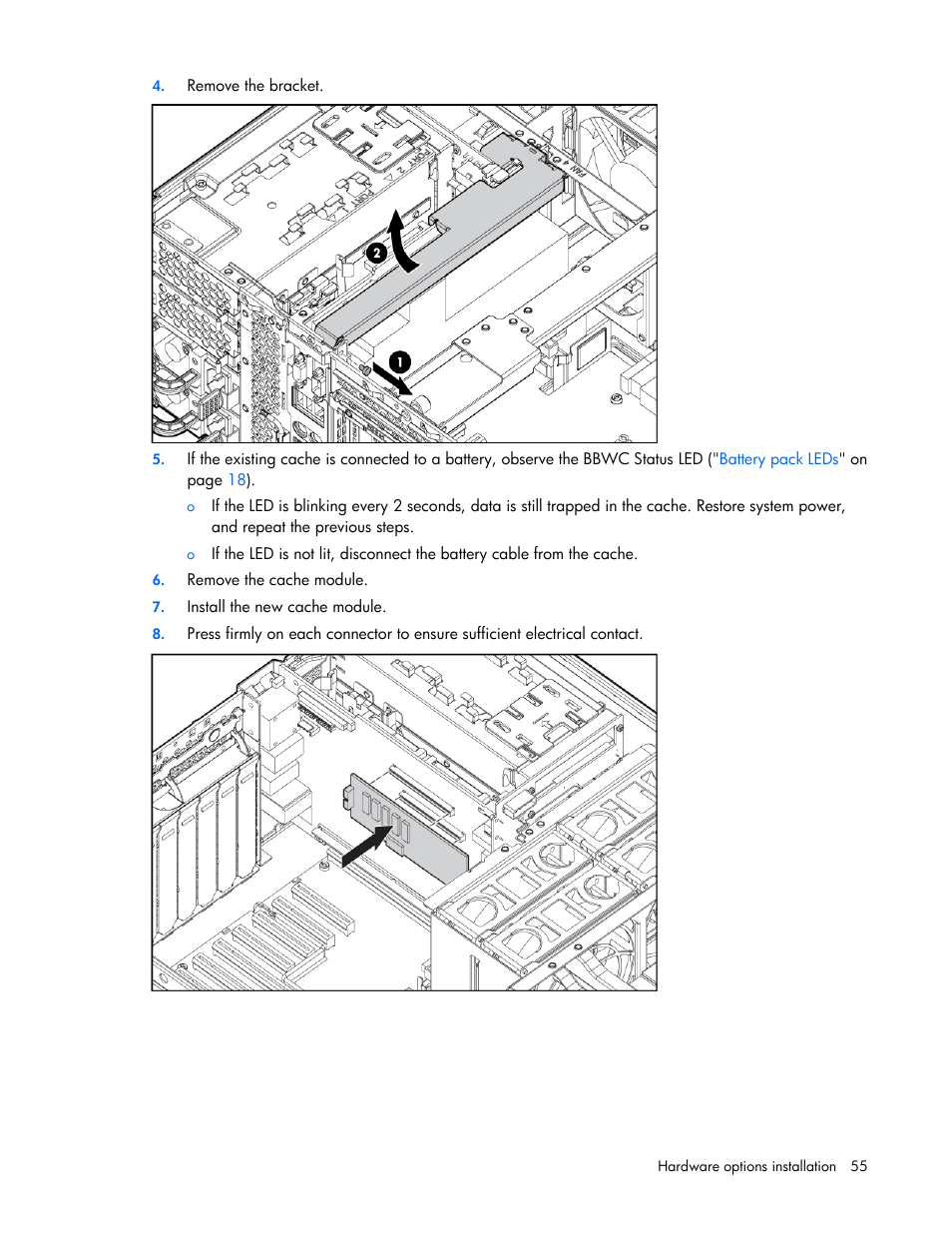 HP DL580 User Manual | Page 55 / 108