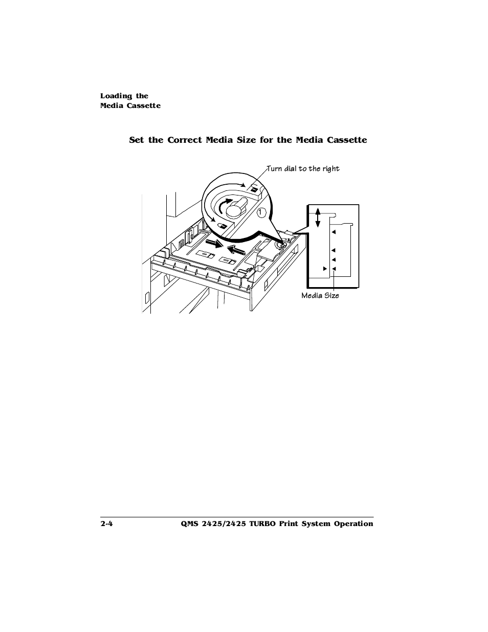 Set the correct media size for the media cassette | HP 2425 User Manual | Page 16 / 186