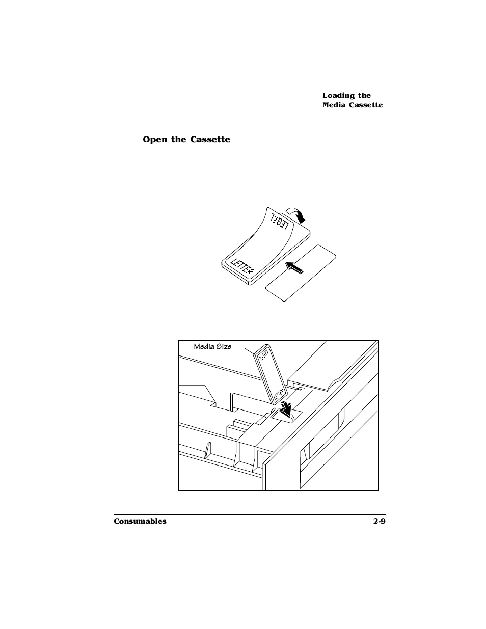 Open the cassette | HP 2425 User Manual | Page 21 / 186