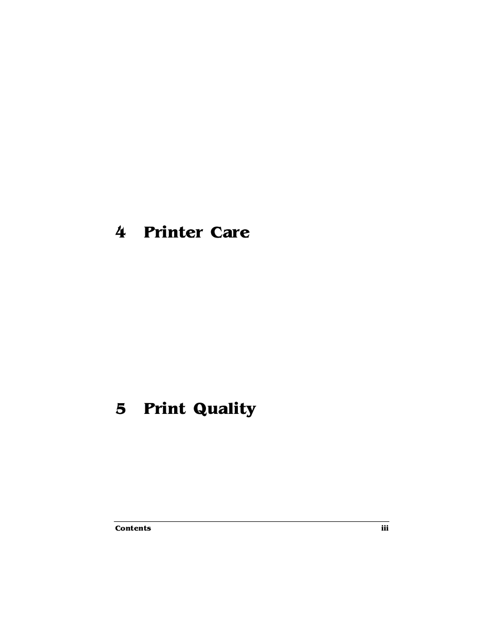 3ulqwhu&duh, 3ulqw4xdolw | HP 2425 User Manual | Page 5 / 186