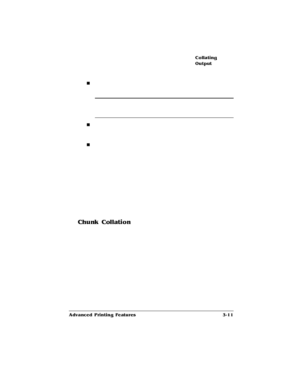 Chunk collation, Chunk collation 3-11, Kxqn&roodwlrq | HP 2425 User Manual | Page 55 / 186