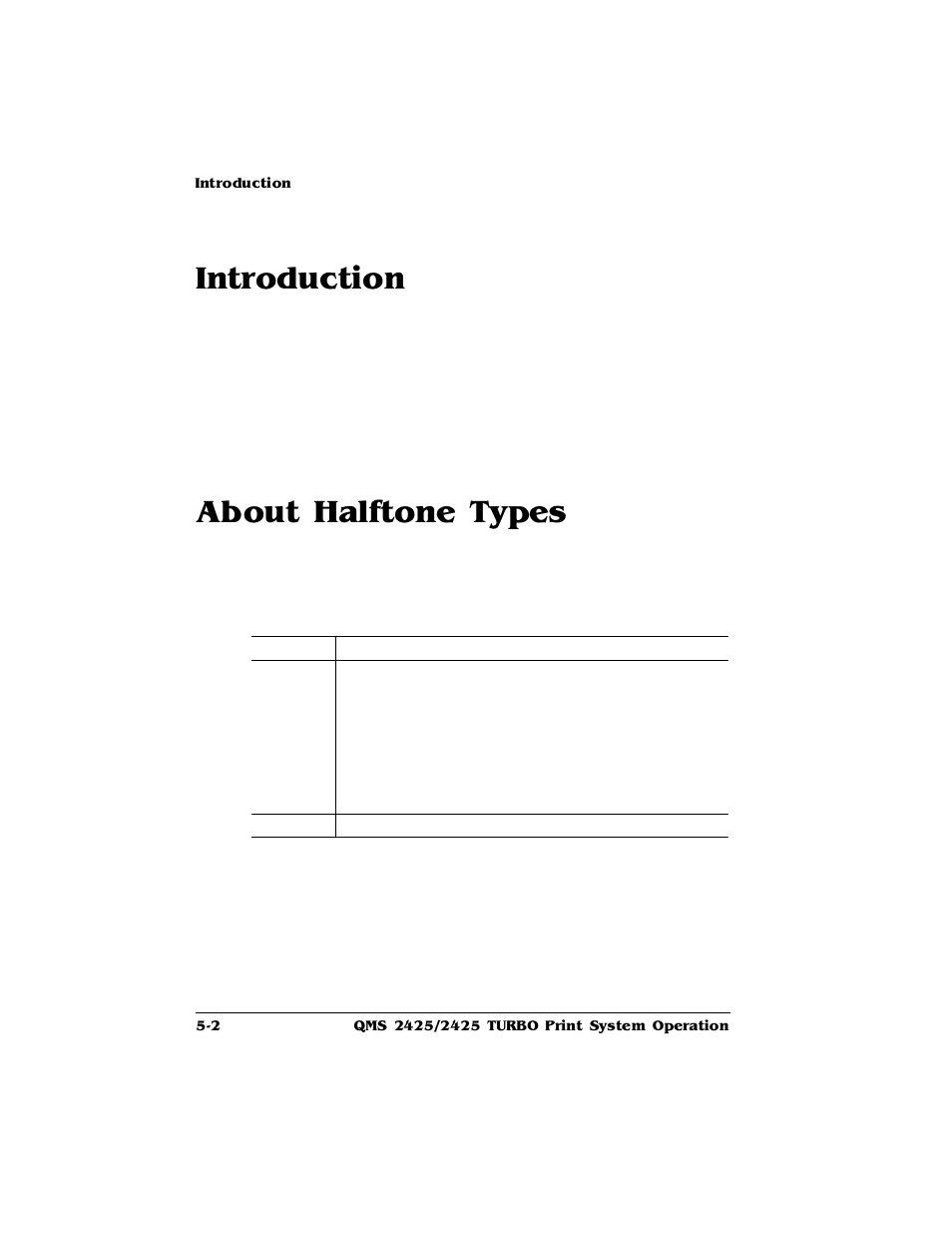 Introduction, About halftone types, Introduction -2 | About halftone types -2, Qwurgxfwlrq, Erxw+doiwrqh7\shv | HP 2425 User Manual | Page 78 / 186