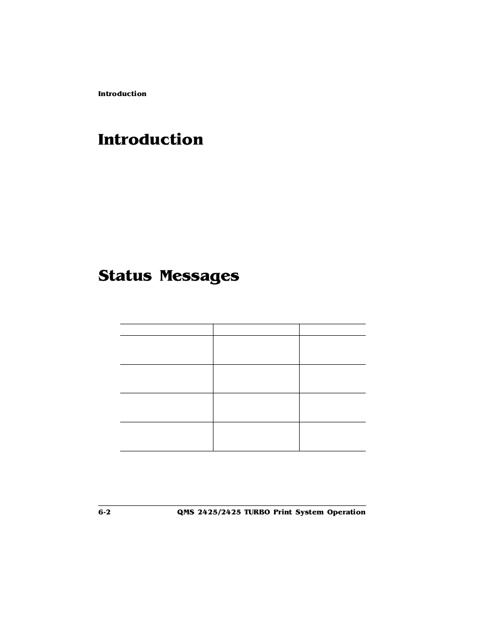 Introduction, Status messages, Introduction -2 | Status messages -2, Qwurgxfwlrq, 6wdwxv0hvvdjhv | HP 2425 User Manual | Page 82 / 186