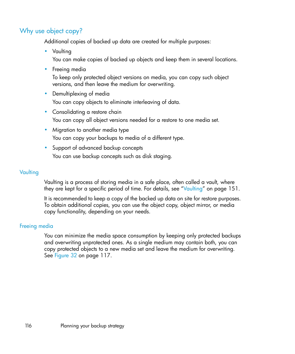 Why use object copy | HP B6960-96035 User Manual | Page 116 / 422