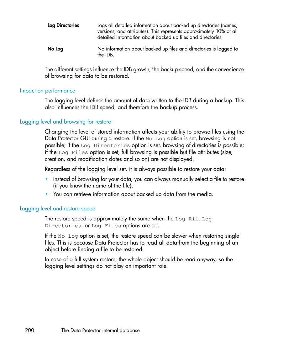 HP B6960-96035 User Manual | Page 200 / 422